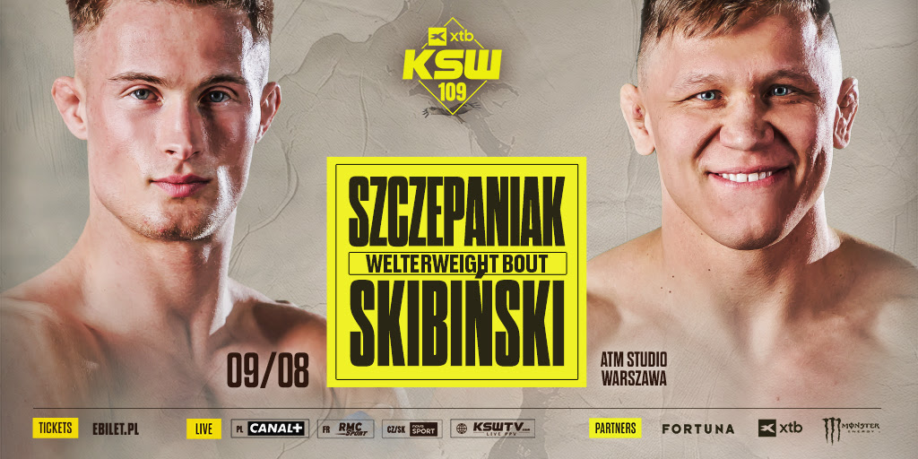 Oskar Szczepaniak zmierzy się z Danielem Skibińskim podczas gali XTB KSW 109